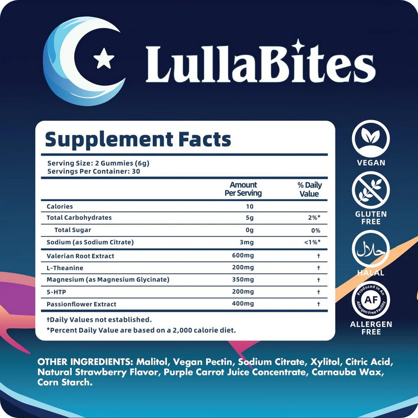 LullaBites Sleep Gummies